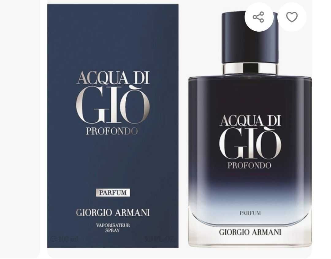 Armani-Acqua di Gio profondo,100ml, parfum