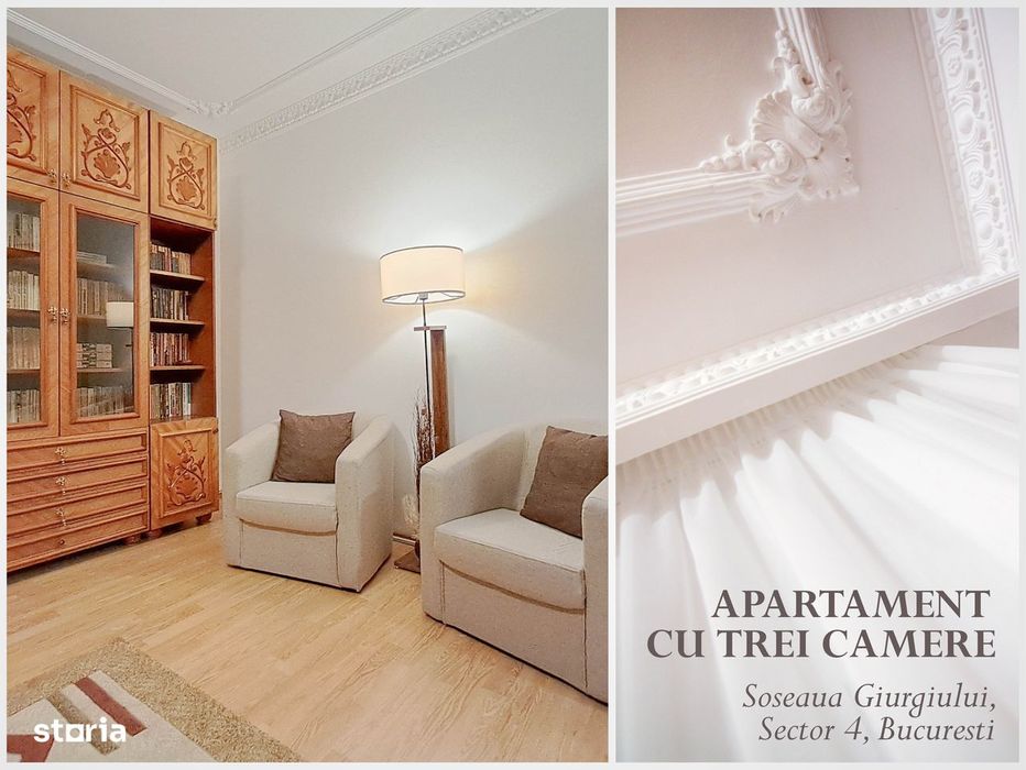 Apartament 3 Camere, Confort I , Decomandat - Sos. Giurgiului