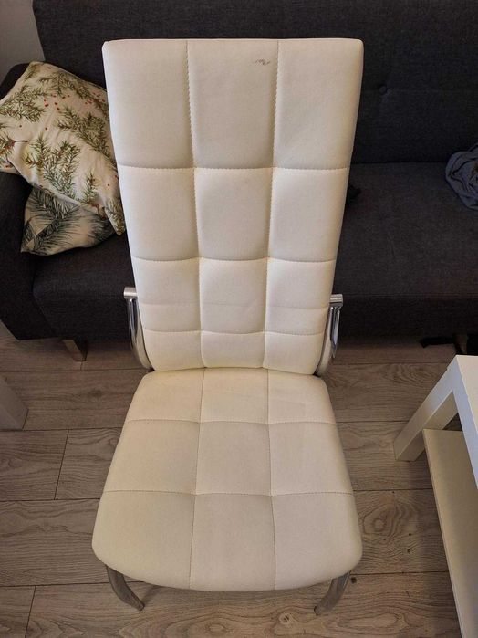 Masa Extensibila alba IKEA 6-10 persoane (optional cu 6 scaune LEMS)