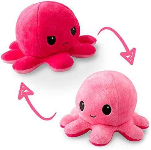 Плюшена играчка октопод с две лица/Reversible octopus plush
