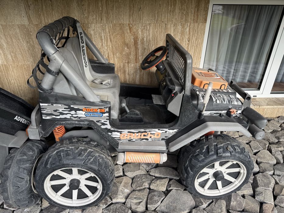 Vand masinuta electrica Peg Perego cu Remorca Tg Mures