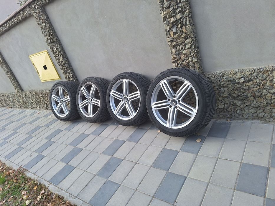 Jante Audi Q7 22” 5x130 cu cauciucuri M+S 285/45R22