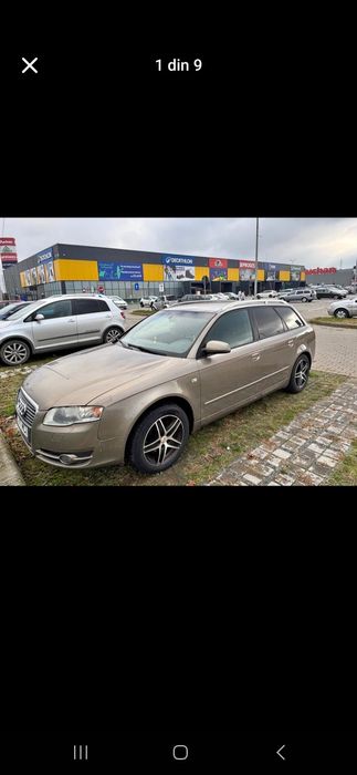Vând Audi a4 B7 an 2005 140 cai