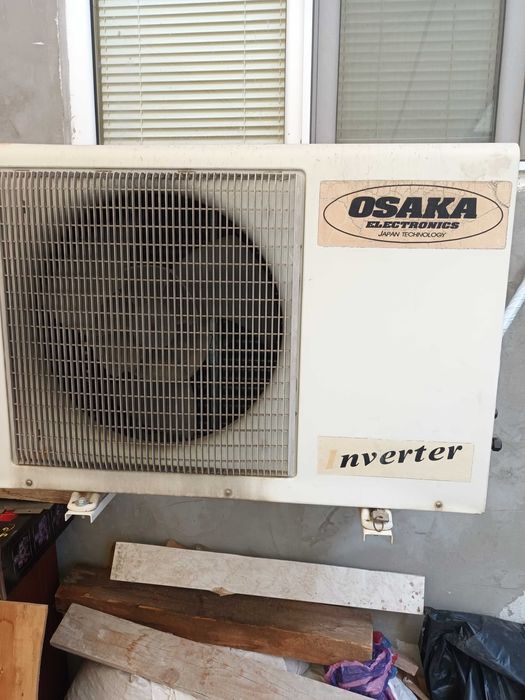 климатик осака 12 инвертор. пълен комплект
