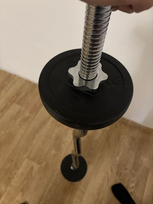 Гриф стальной изогнутый 30х1200 мм Torneo