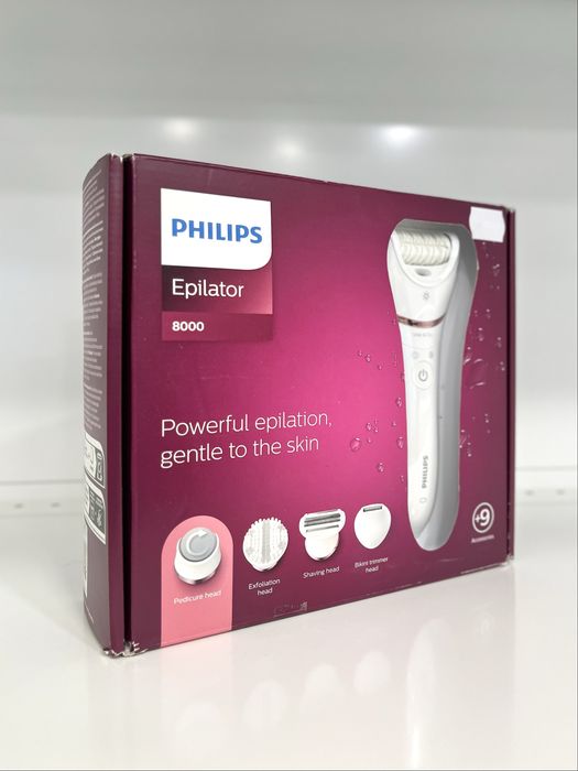 Epilator Philips Seria 8000 - 9 accesorii