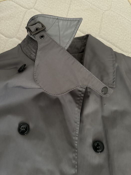 Trenci / parpalac cu captuseala, barbati, ZARA, marimea M, gri sobolan