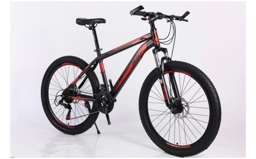 Новый горный велосипед 26” — алюминиевая рама, дисковые тормоза