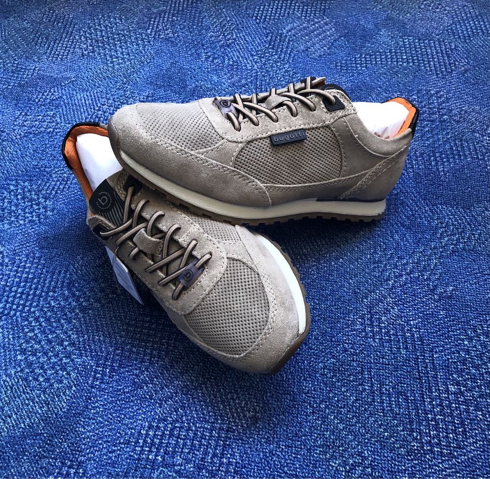 Bugatti Leather Sneakers ОРИГИНАЛНИ мъжки скикърси/естествена кожа 42