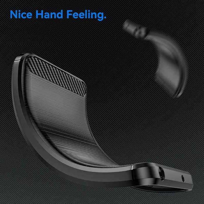 Nokia C21 - Удароустойчив Кейс Гръб CARBON