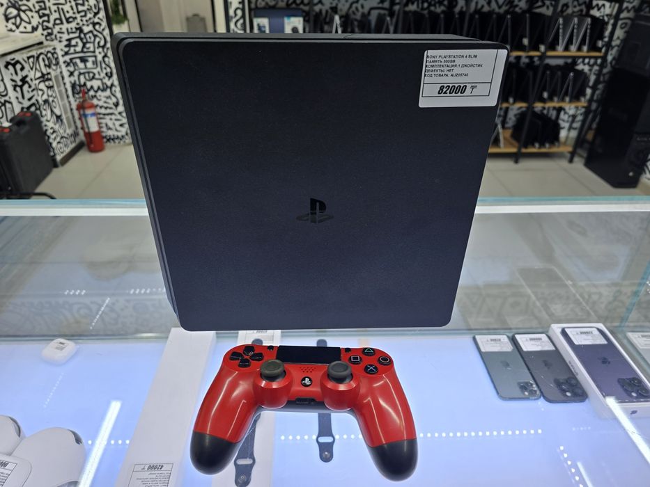 Sony Playstation 4 slim 500gb 1 джойстик рассрочка Реал ломбард