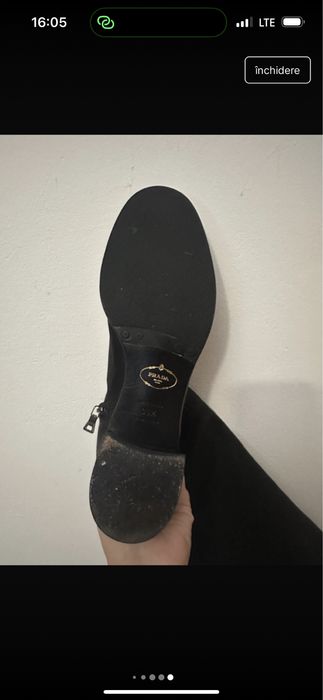 Cizme lungi de  dama Prada