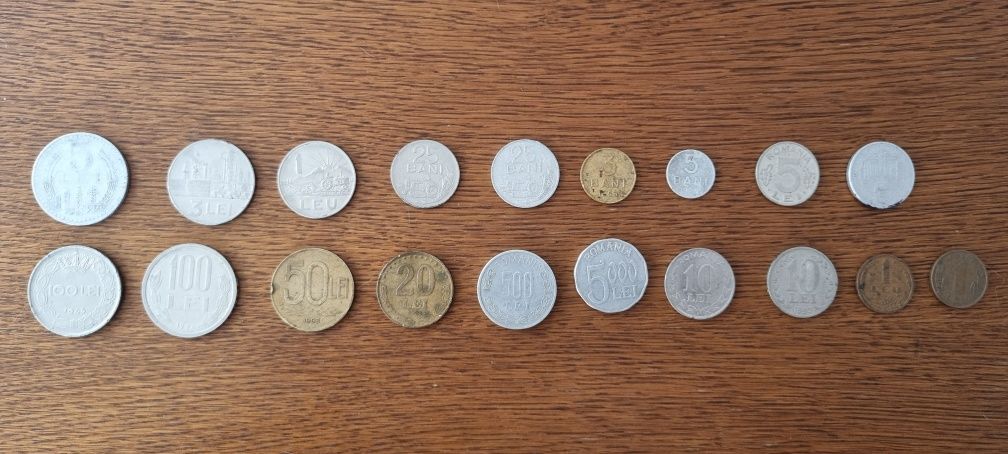 Bancnote și monede românești - colecție