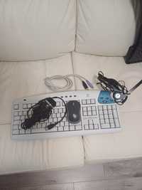 LOGITECH!!tastatura,microfon.casti.mouse