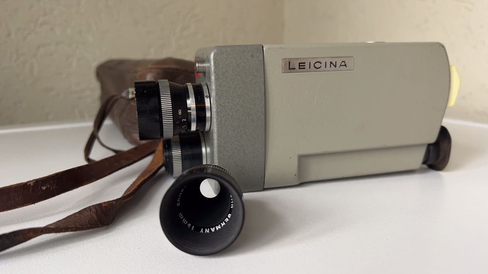 Vintage Leitz Wetzlar Leica LEICINA 8S analoge Filmkamera 8 mm.