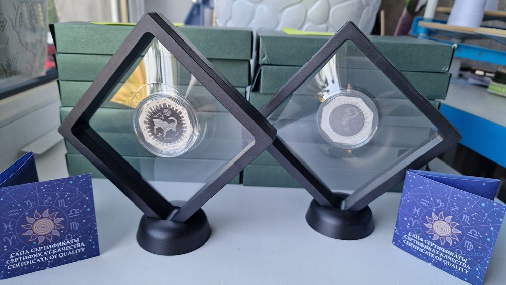 Набор серебряных монет "Знаки Зодиака"