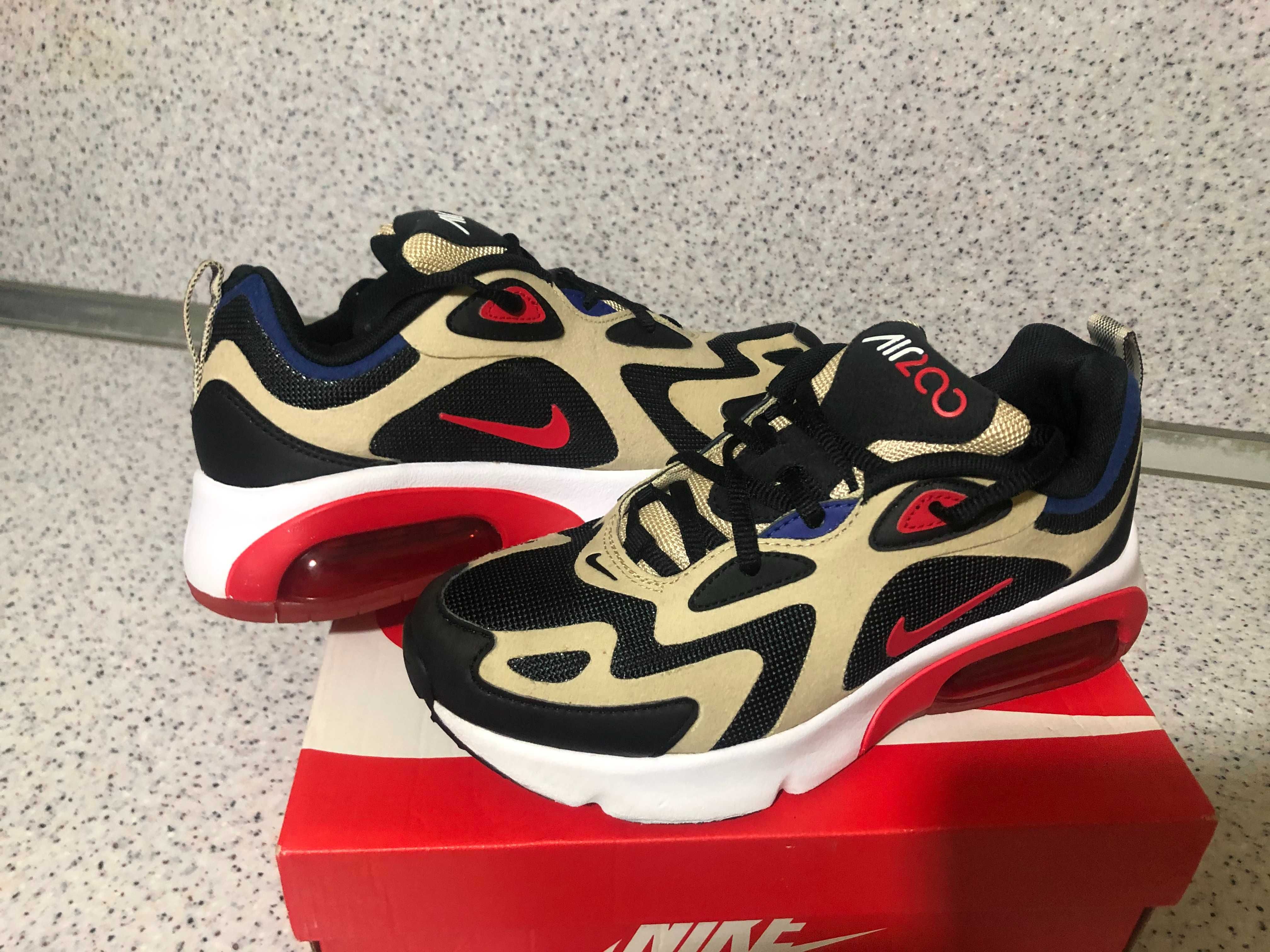 ОРИГИНАЛНИ *** Nike Air Max 200 /  Тeam Gold/University Red/Black