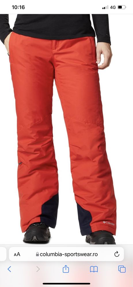 Pantaloni ski Columbia Dama