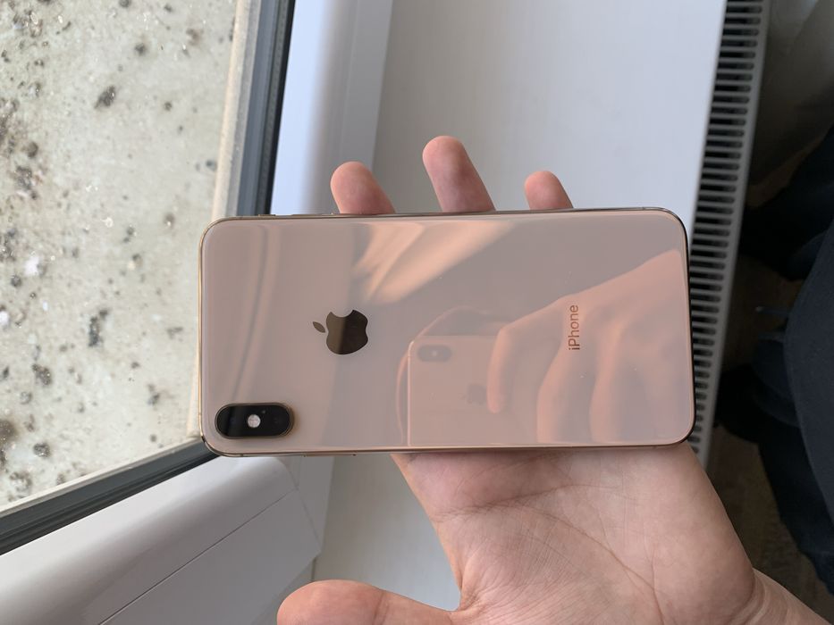 Iphone Xs Max. Gold 256 G.  Ideal holatda. Karobka Dok..  bor.