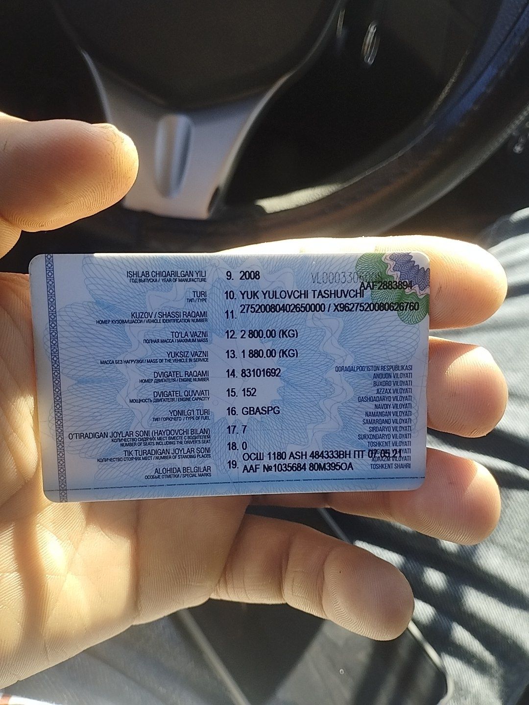 Gaz 2008 kraska radnoy holati yaxshi kelishiladigan joyi