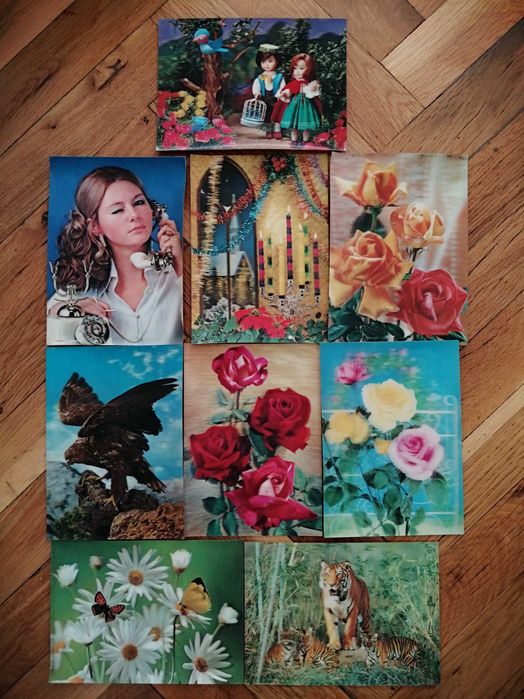 Стари японски стерео картички