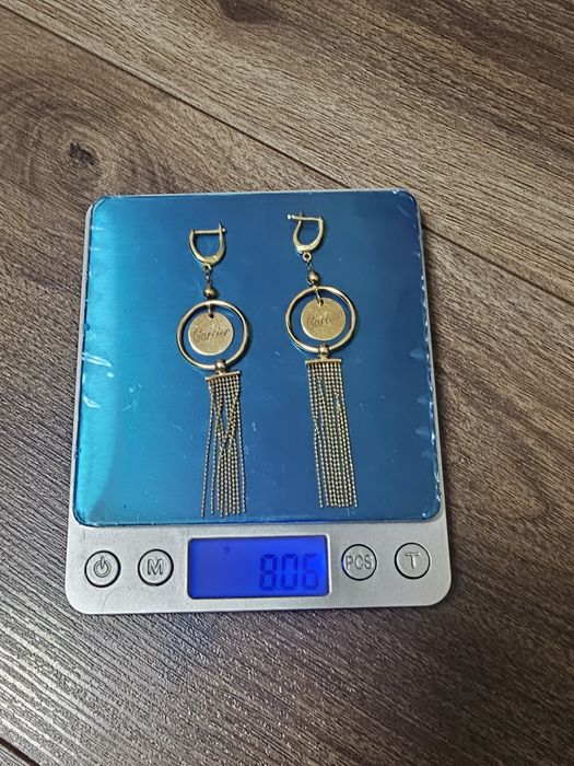 Vand cercei Cartier  aur 14k