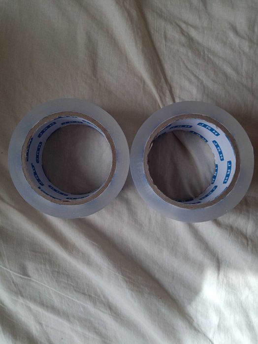 Banda adeziva de tip scotch,acrilica,48mmx80m,transparentă,nouă