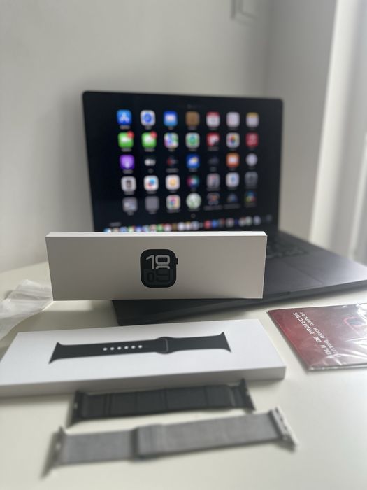 Apple Whatch 10, Jet Black, 46mm, S/M