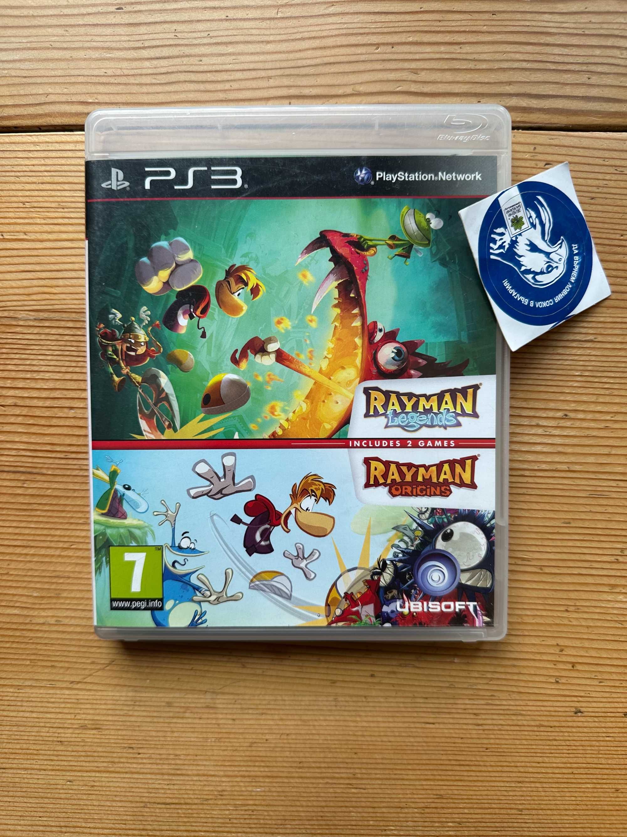 Rayman: Origins & Legends PlayStation 3 PS3 ПС3 Две отделни игри