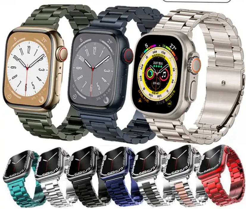 Curea Husa A Bratara Top Stainless Steel Ceas Apple Watch Cablu Usb