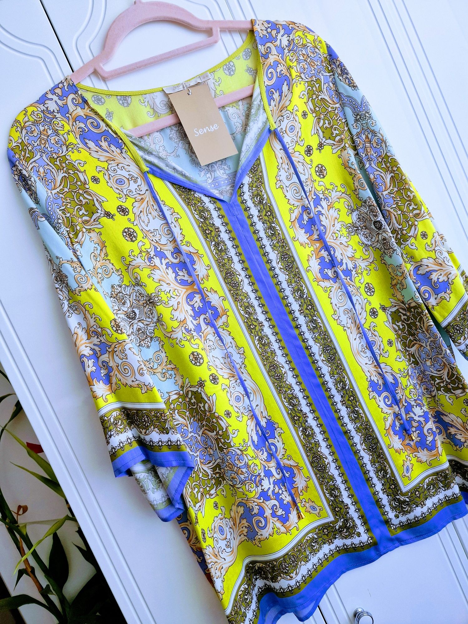 Bluza eleganta matase naturala/new collection,mărimi  44 46 48