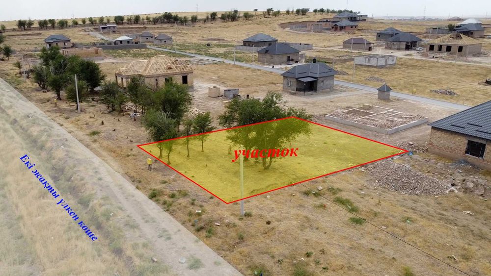 Участок сатылады, мкр Сауле, участок №256 - 8 соток