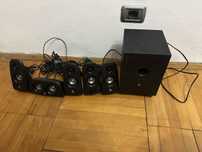 Vând sistem audio Logitech Z506, sunet surround