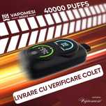 Promotie!Vape Vapomesi Snake 40.000 puffuri Touch Doua Ecrane
