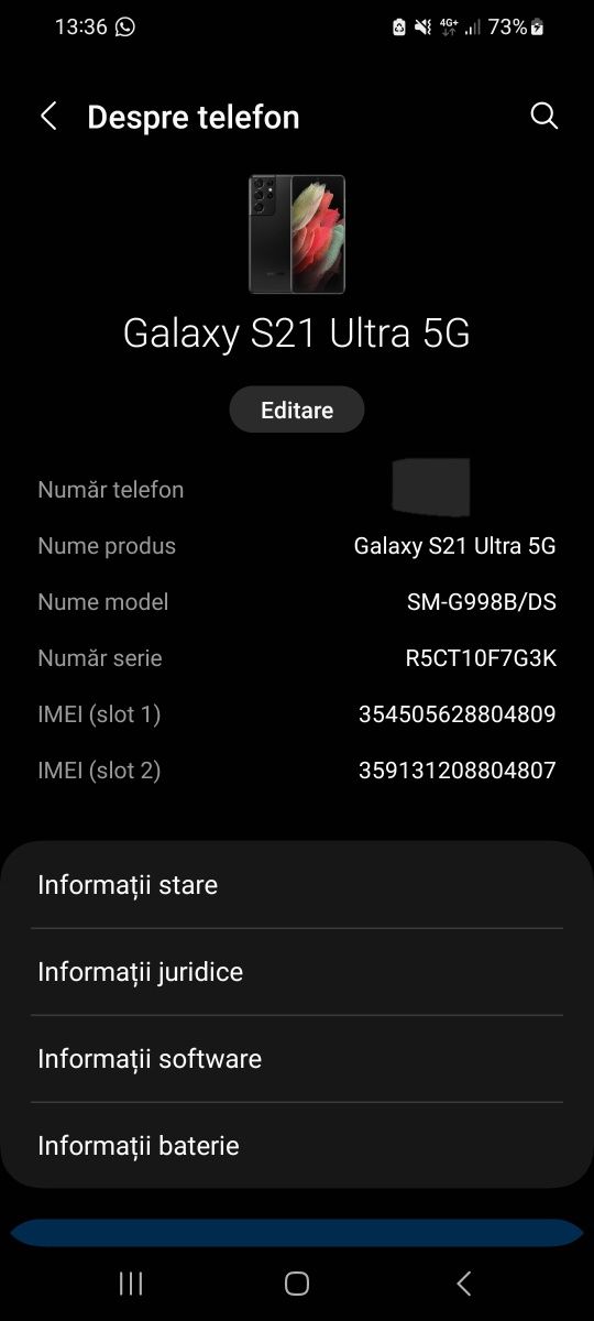 Samsung S21 ultra 5G
