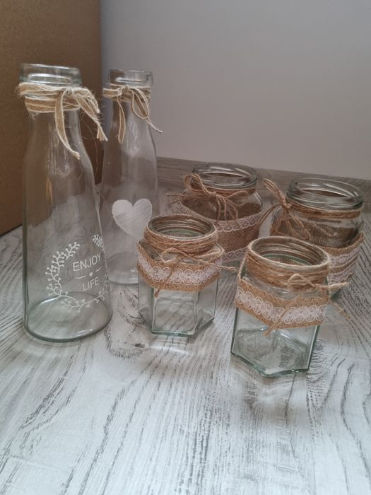 Set diverse decorațiuni din sticla