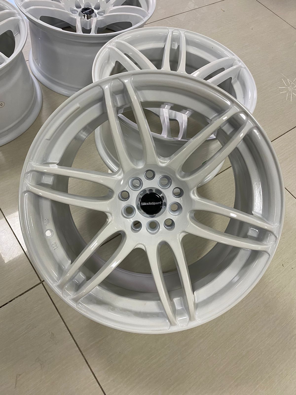 Новые титановые диски комплект Wedssport Р 17 5×100