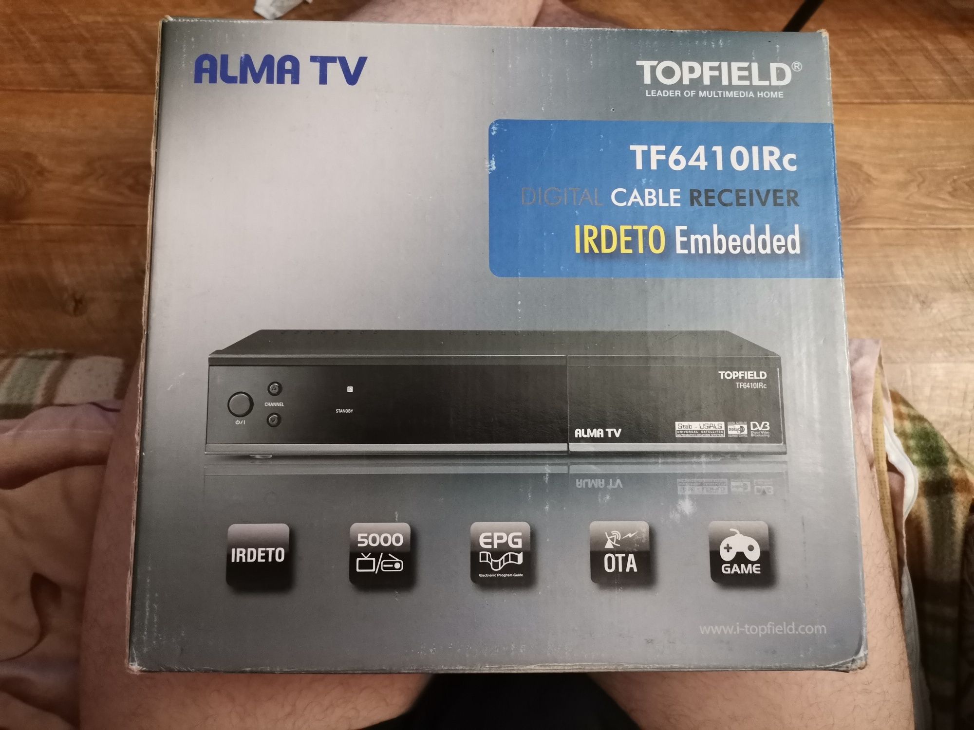 Ресивер ALMA-TV Topfield TF6410 IRc