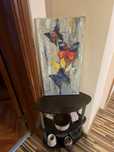 Tablou fluturi din margeke 50/25