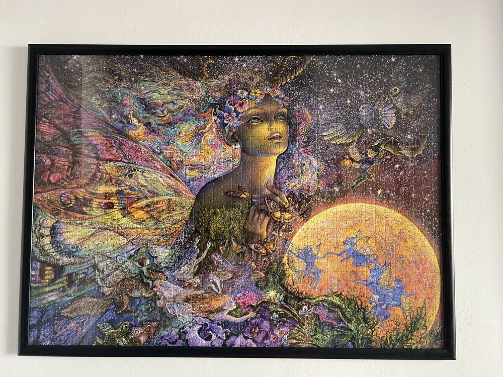 Vând Puzzle 1500 piese înrămat