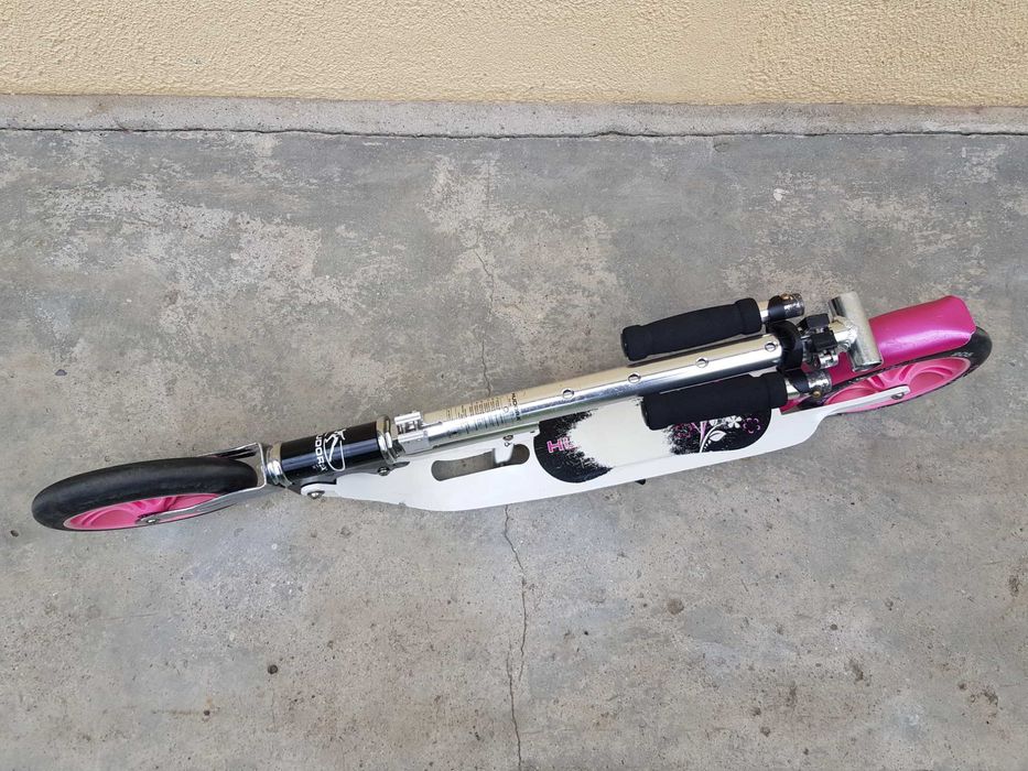 Trotineta Hudora big wheel, aluminiu, pliabila roti mari