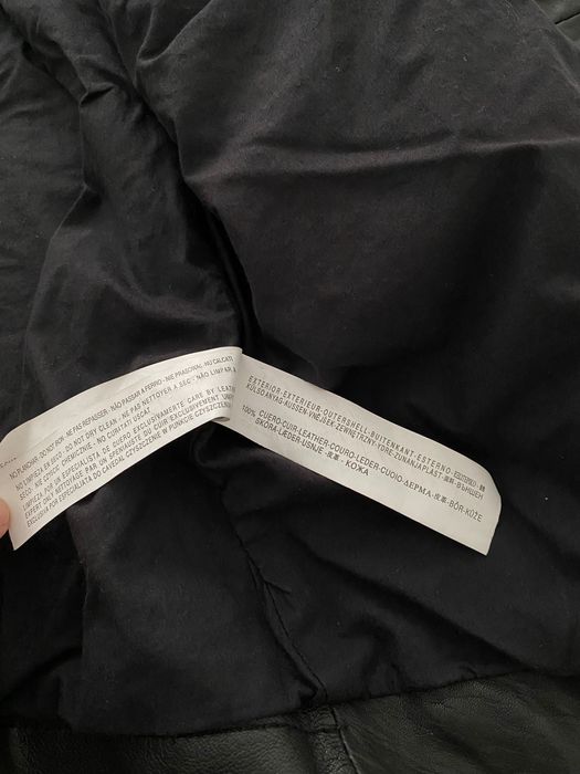 Geaca din piele naturală, Zara, femei