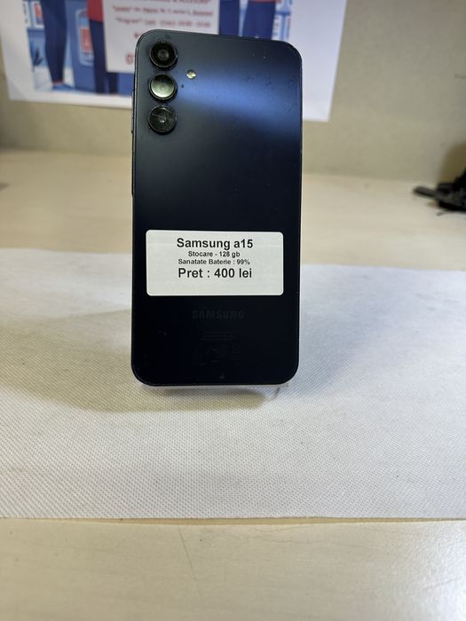Samsung a15 / 128 gb / 99% baterie