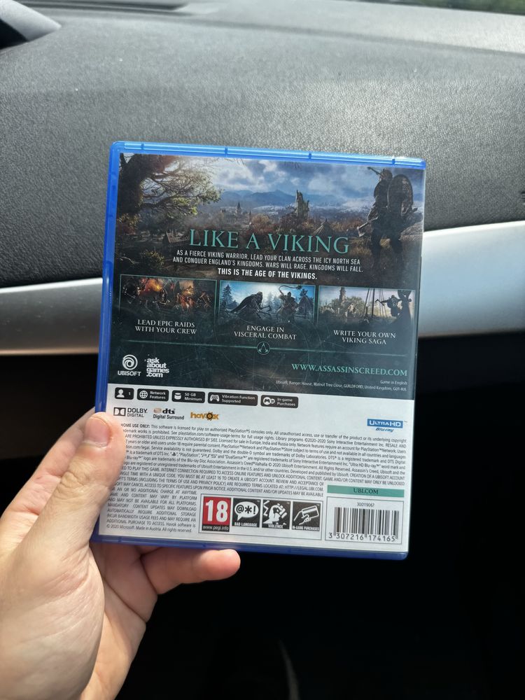 Vand Assassin's creed valhalla PS5