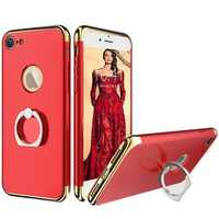 Husa telefon Iphone 7 ofera protectie 3in1 Ultrasubtire - Lux Red Ring