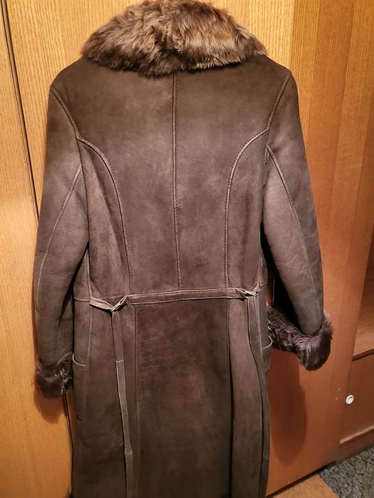 Дамски кожух агнешка кожа