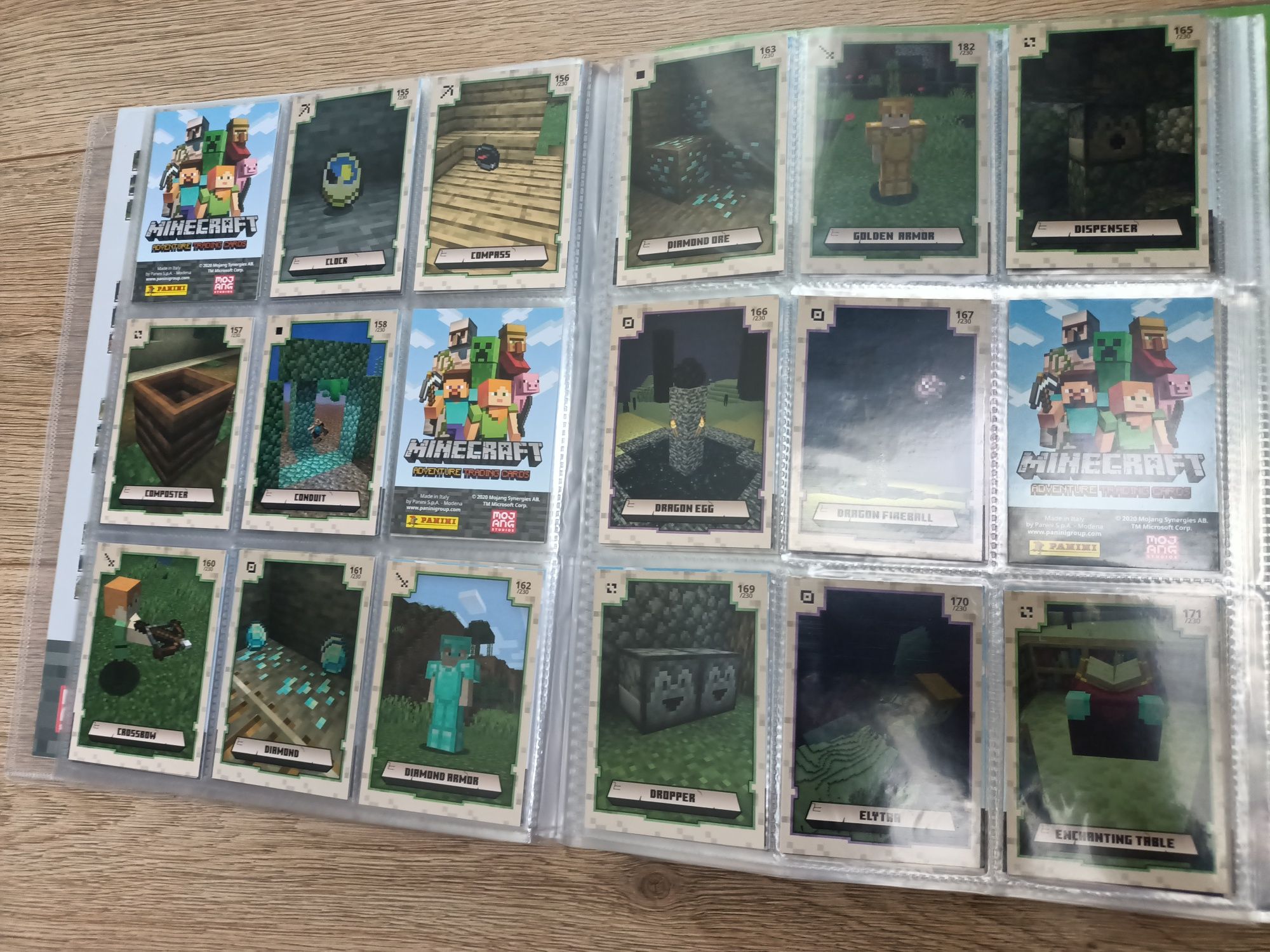 Panini Minecraft 86% completat