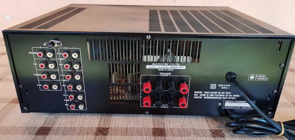 Amplificator Akai AM-47, made in Japan!