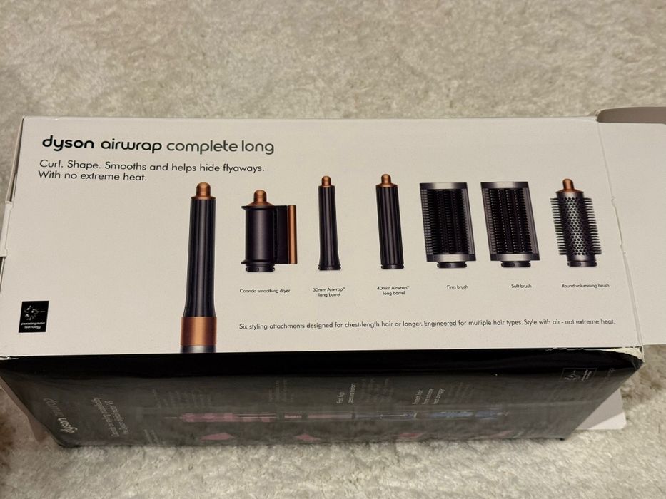 Ondulator Multistyler Dyson Airwrap Complete Long HS05 Nichel/Cupru
