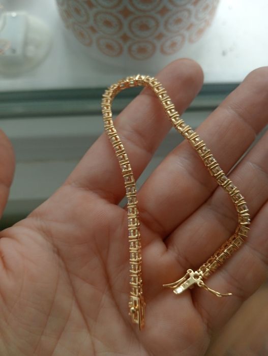 Brățară din argint 925 placata cu aur 18k